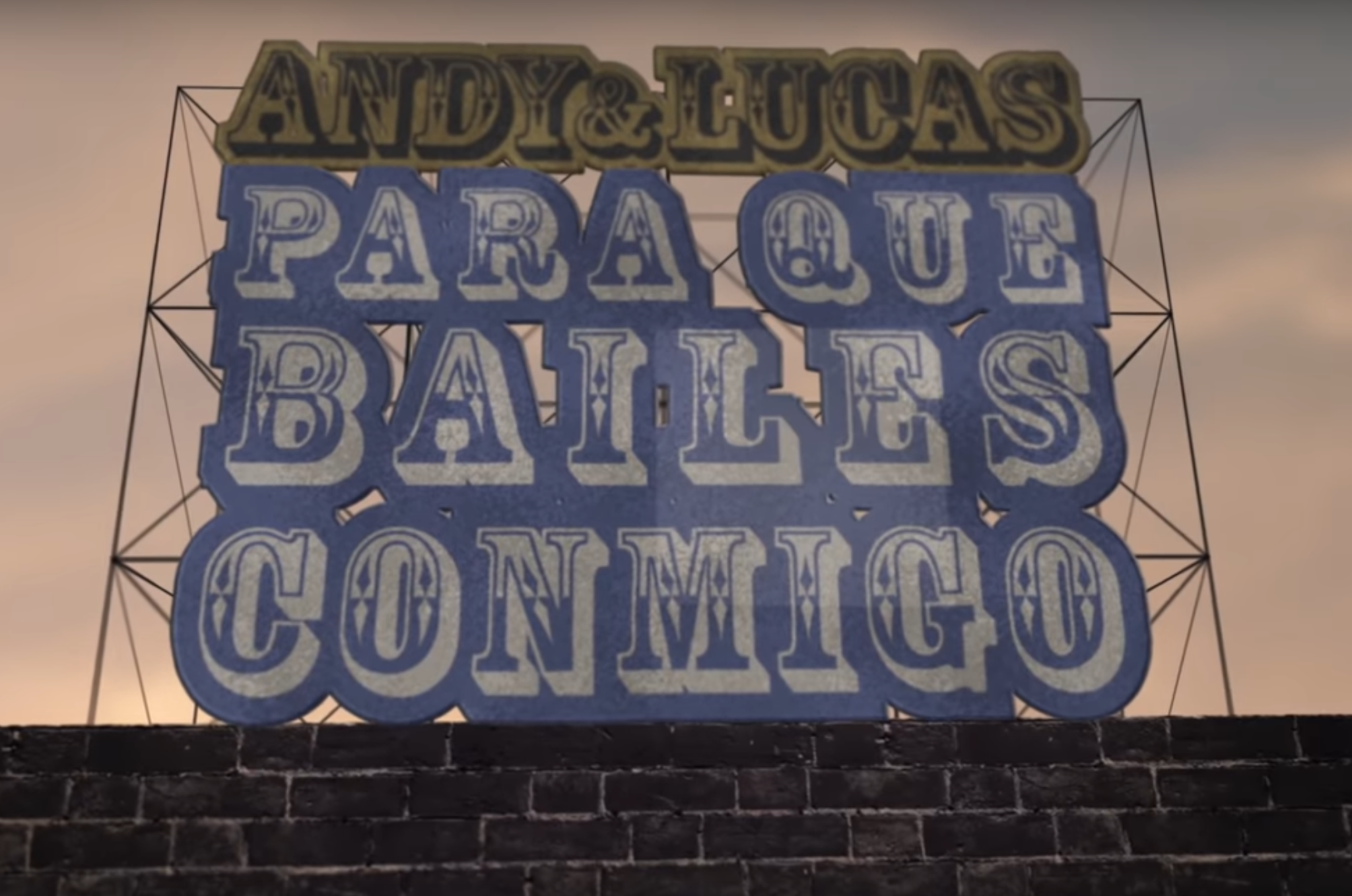 Videoclip Para Que Bailes Conmigo Versión Salsa - Andy & Lucas